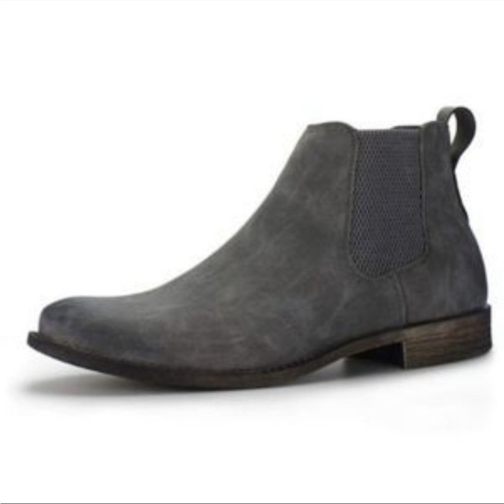 Men's Casual Chelsea Ankle Boots Grey